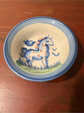 MA Hadley Horse ramekin Sauce Berry Bowl 4 5/8”